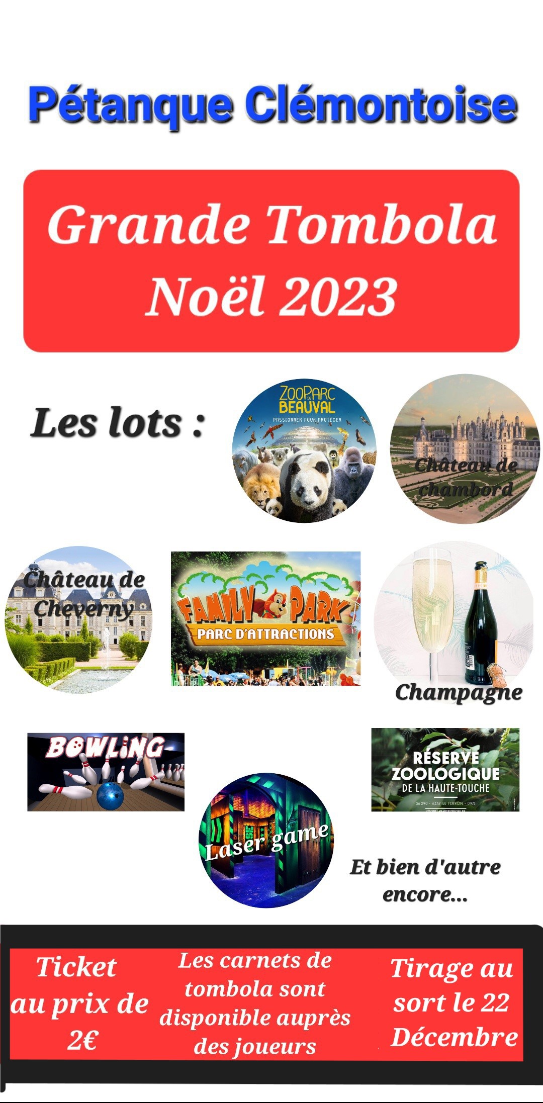 Tombola de Noël Tombola de Noël