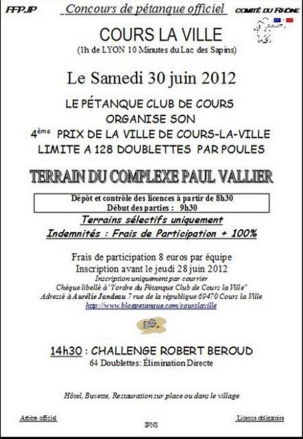 PRIX DE COURS LA VILLE PRIX DE COURS LA VILLE