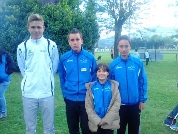 CHAMPIONNAT DU RHONE TETE A TETE JEUNES CHAMPIONNAT DU RHONE TETE A TETE JEUNES