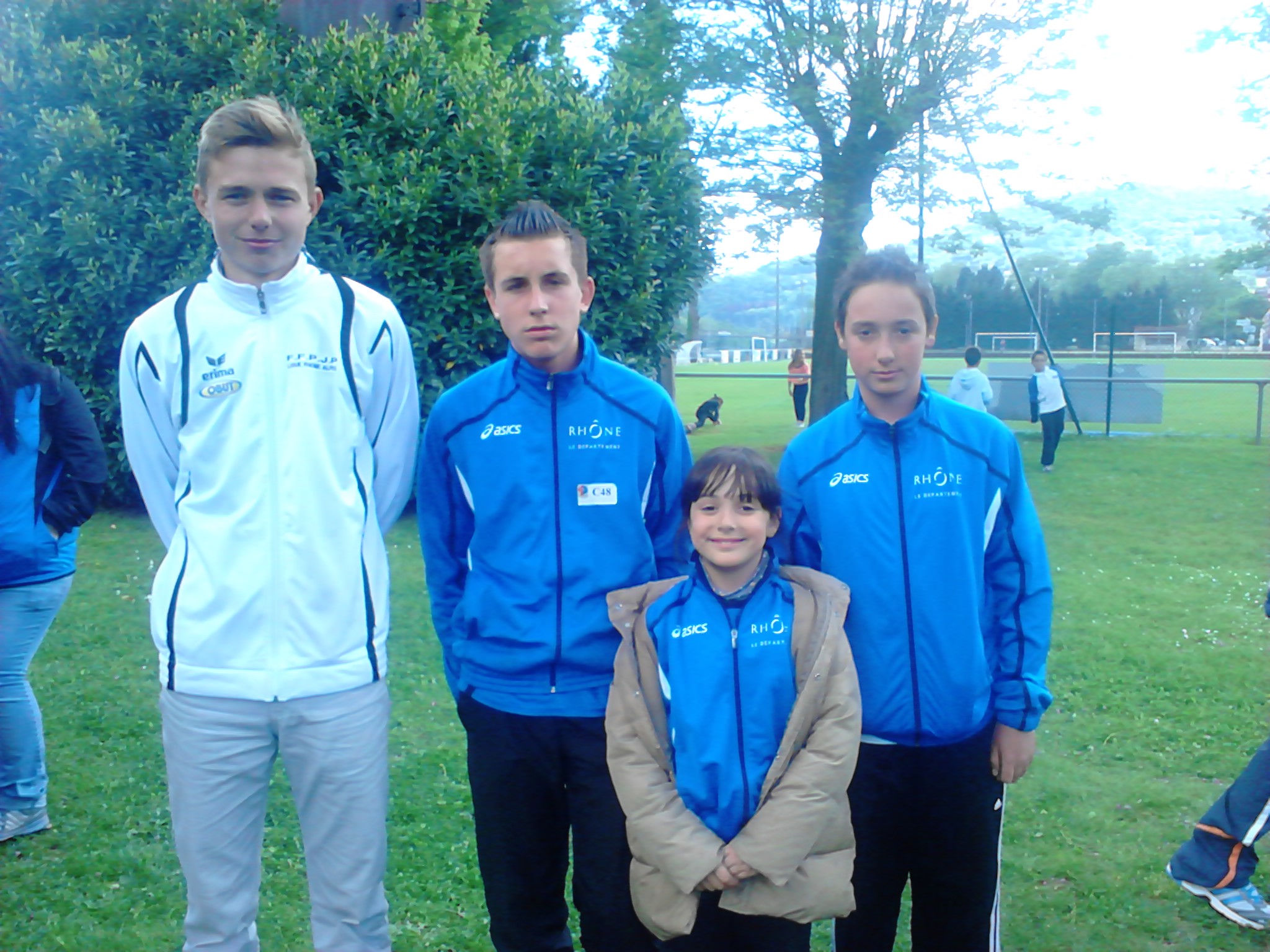 CHAMPIONNAT DU RHONE TETE A TETE JEUNES CHAMPIONNAT DU RHONE TETE A TETE JEUNES