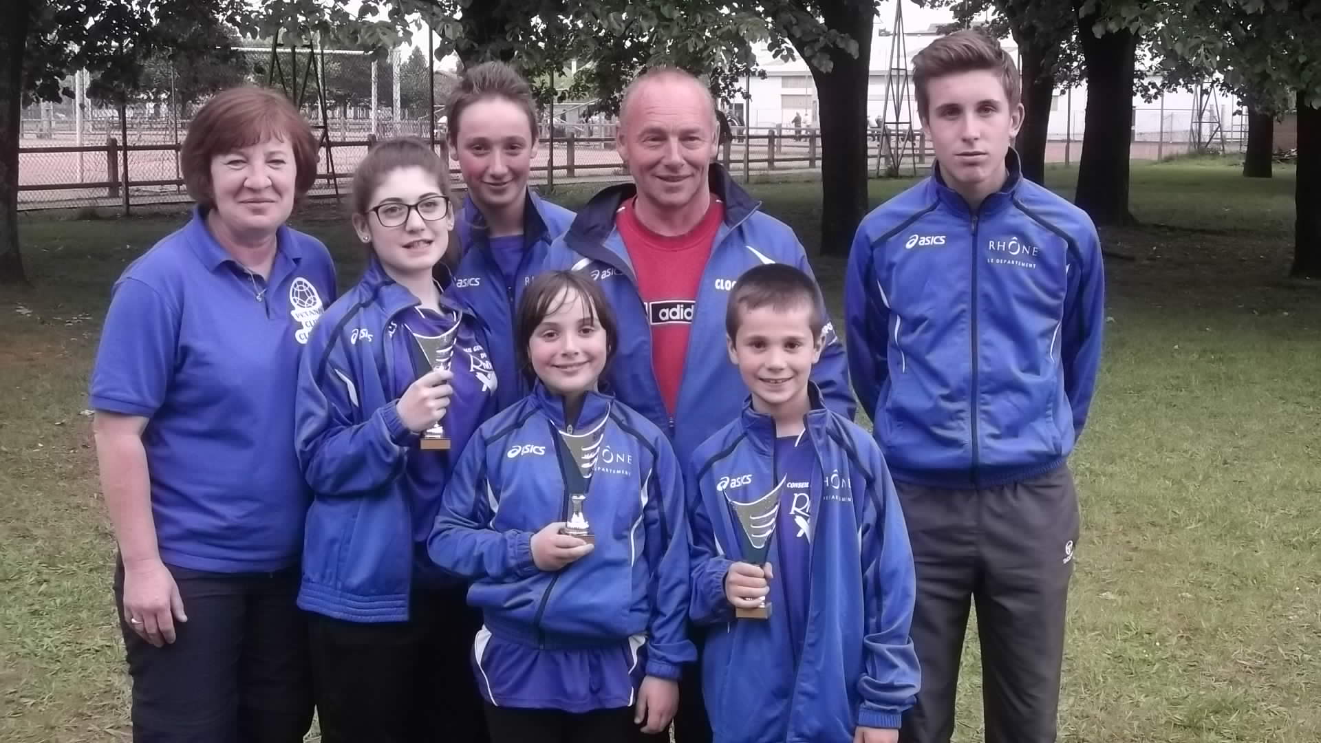 CHAMPIONNAT DU RHONE DOUBLETTE JEUNE