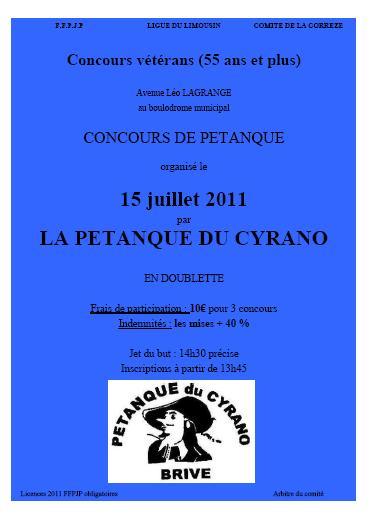 15 Juillet: Prix du Cyrano 55 ans 15 Juillet: Prix du Cyrano 55 ans