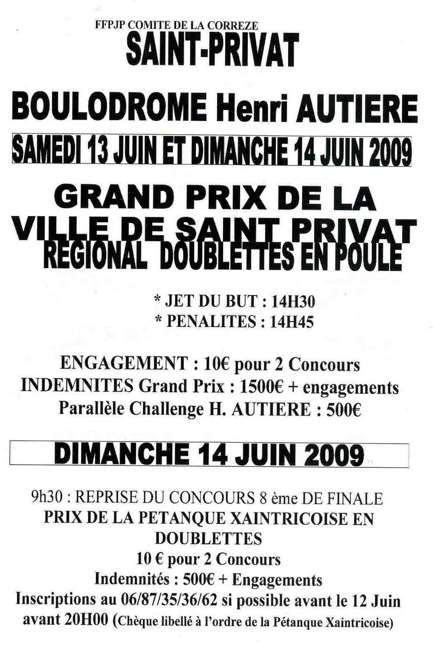 Les grands rendez-vous corréziens Les grands rendez-vous corréziens