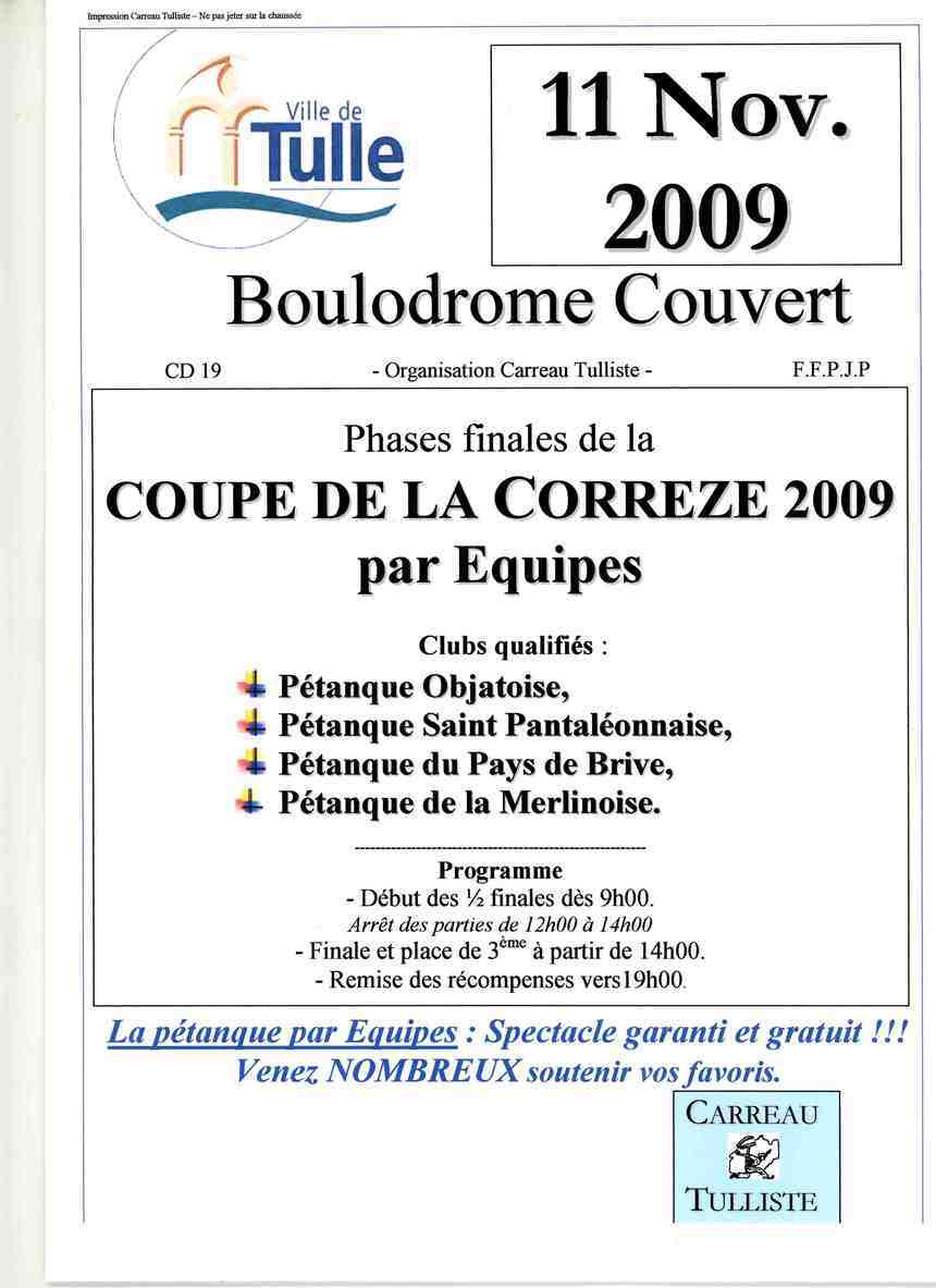 Coupe de la Corrèze Coupe de la Corrèze