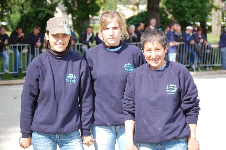 Les championnes triplettes 2010 Les championnes triplettes 2010