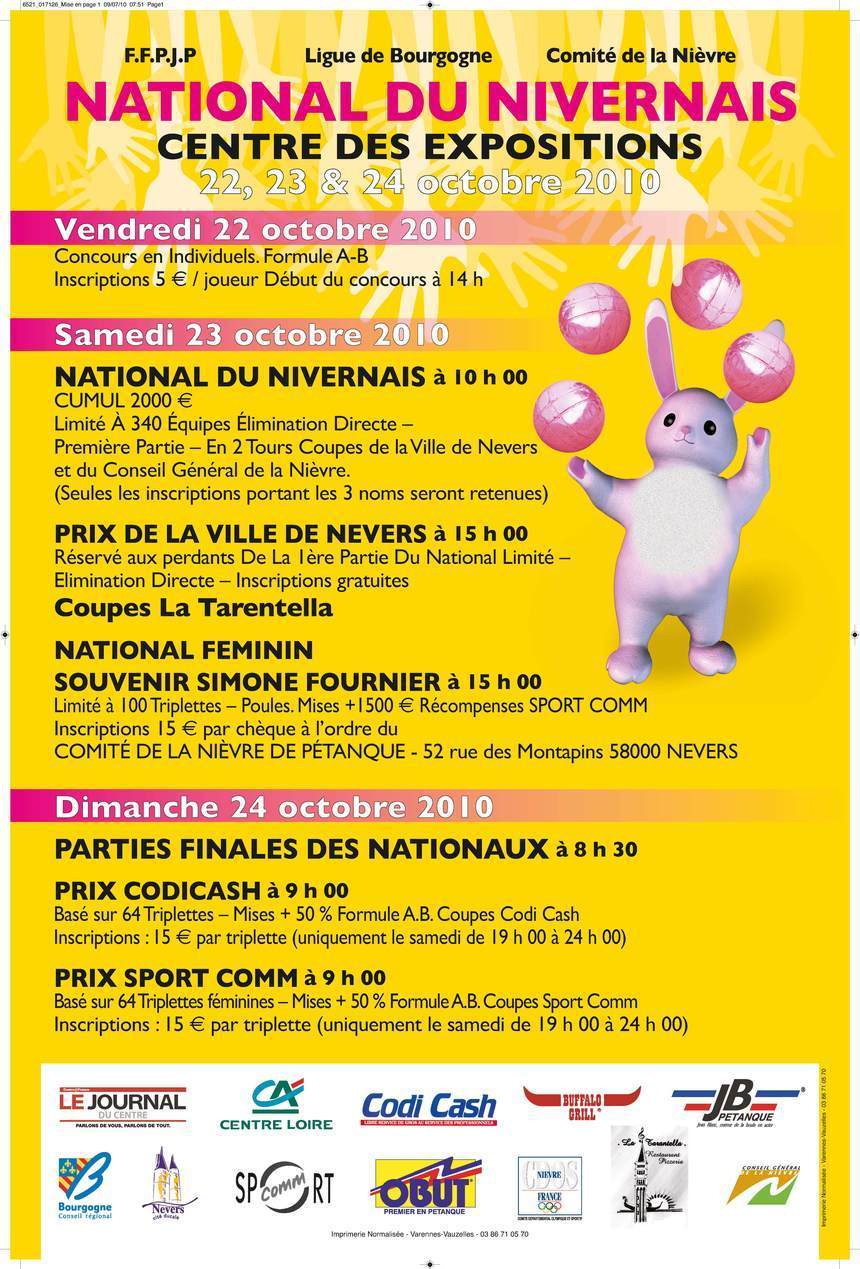NATIONAL NEVERS 2010 NATIONAL NEVERS 2010