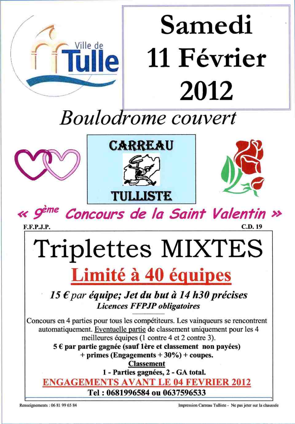 Concours de la Saint-Valentin Concours de la Saint-Valentin