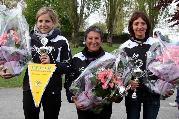 Championnes de Ligue triplettes