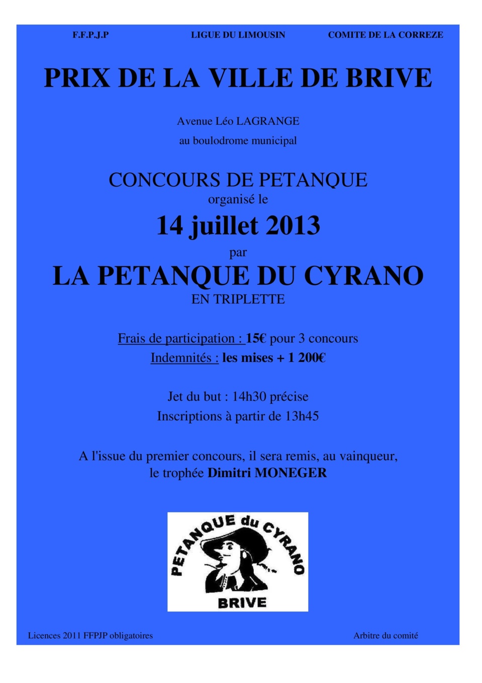 Le cyrano brive vous informe