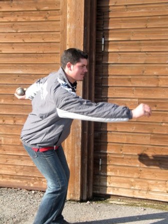 Jimmy REINARD au tir Jimmy REINARD au tir