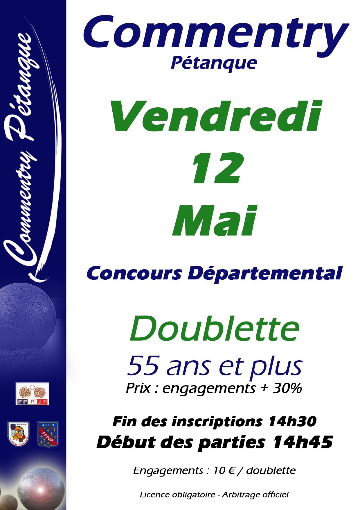 CONCOURS 55 ANS ET PLUS