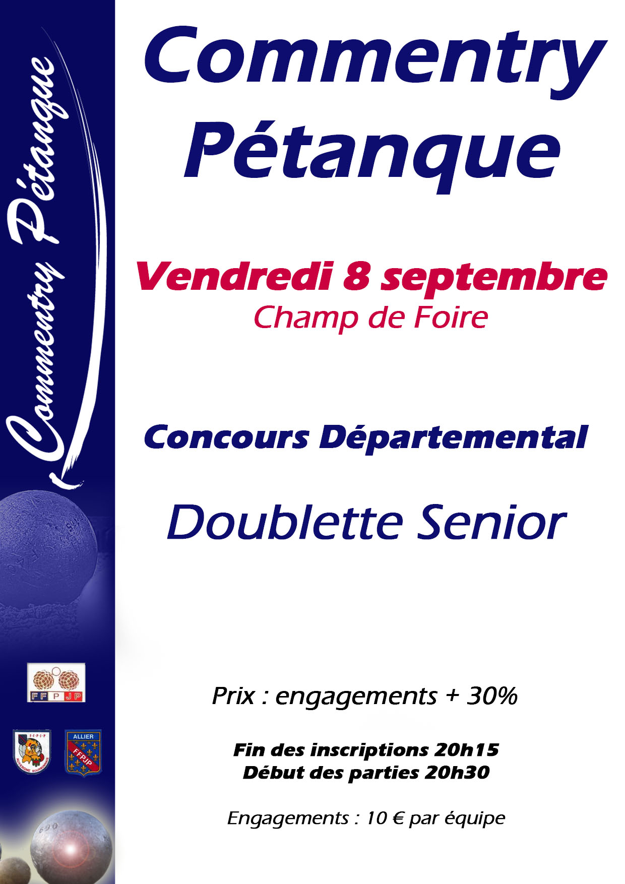 A NOTER SUR LES AGENDAS !
