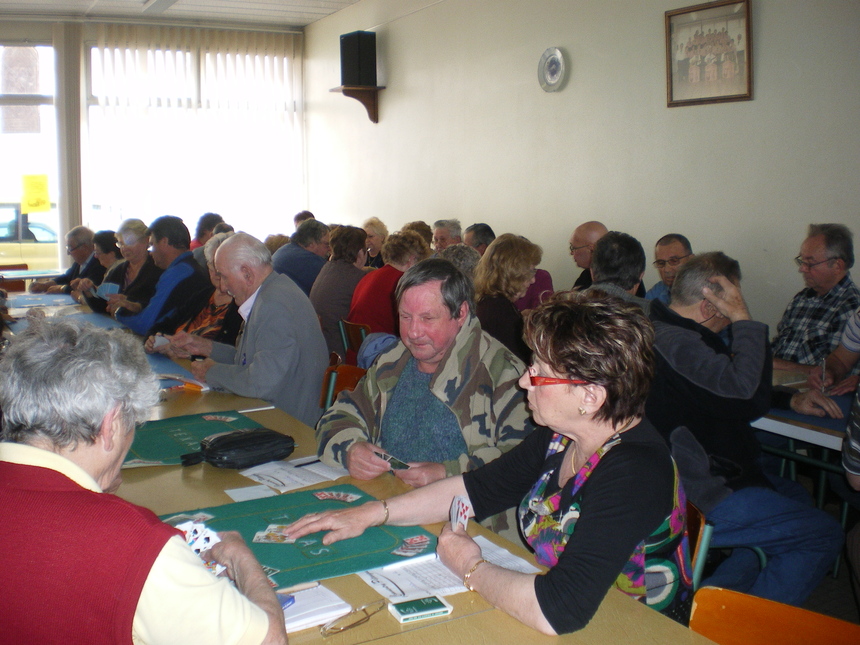 RESULTATS DU CONCOURS DE BELOTE RESULTATS DU CONCOURS DE BELOTE