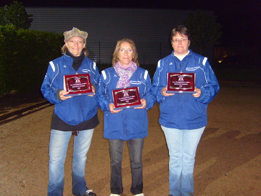 CHAMPIONNAT TRIPLETTES