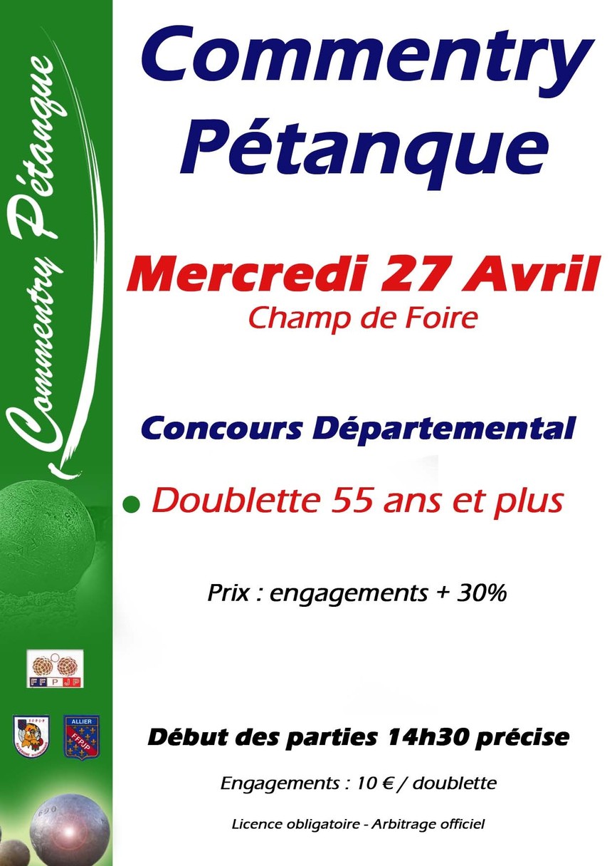 CONCOURS 55 ANS ET PLUS CONCOURS 55 ANS ET PLUS