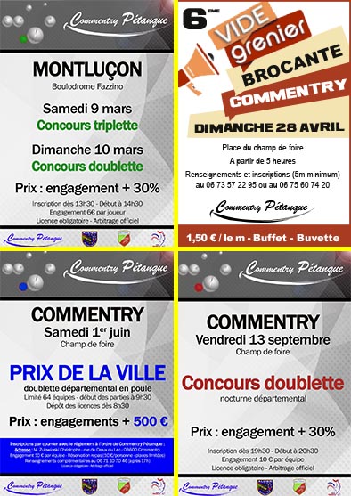 DEMANDEZ LE PROGRAMME 2019 !!!