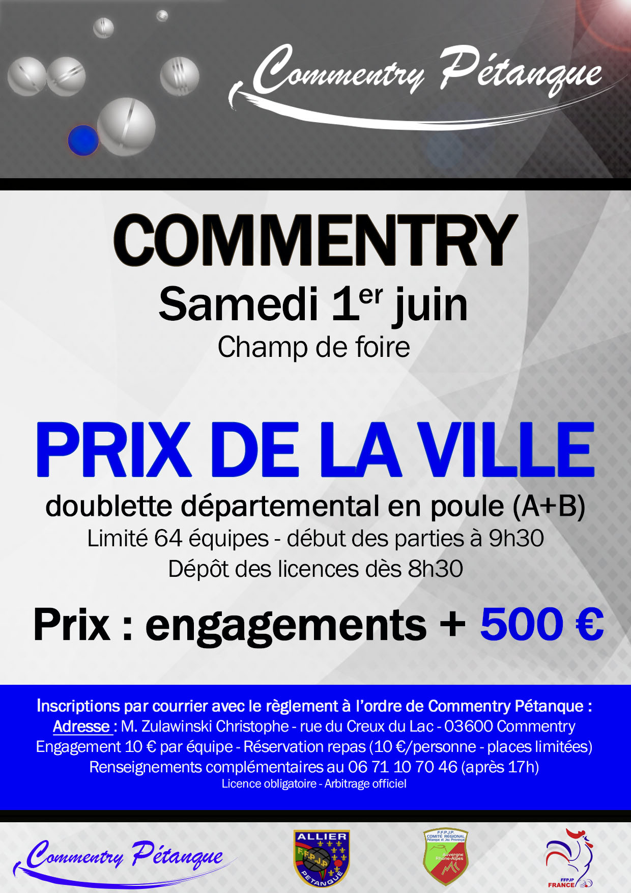 PRIX DE LA VILLE EN DOUBLETTE