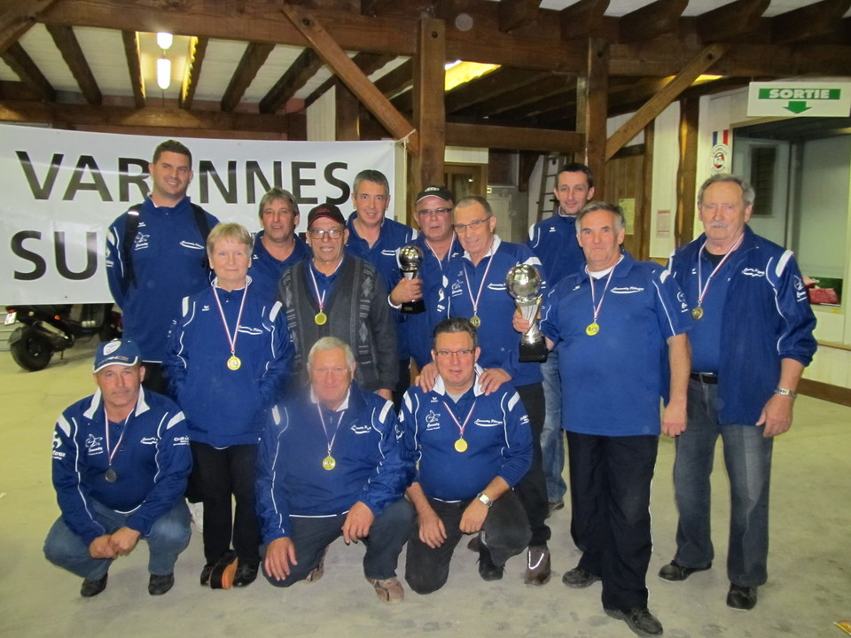LES VETERANS CHAMPIONS D ALLIER