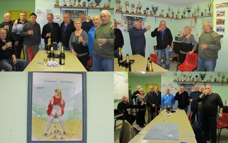 Les vétérans clôturaient la fin de saison ce vendredi après midi au local autour du verre de l' amité Les vétérans clôturaient la fin de saison ce vendredi après midi au local autour du verre de l' amité