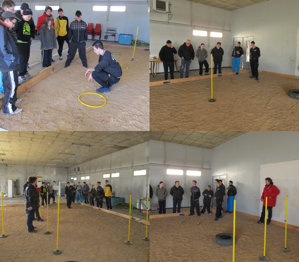 INITIATION PETANQUE AVEC LES JEUNES INITIATION PETANQUE AVEC LES JEUNES
