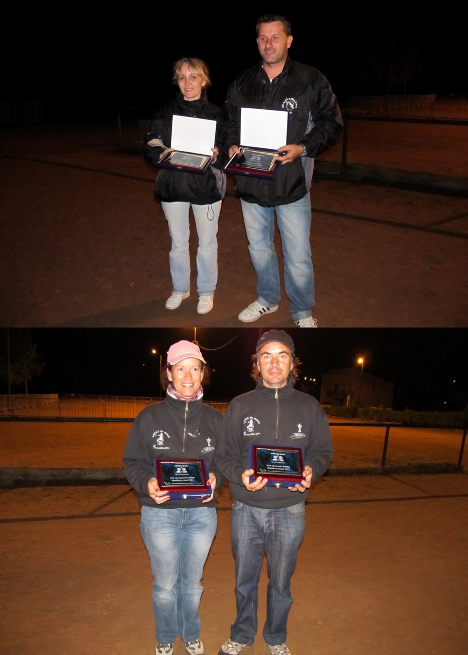 RESULTATS CHAMPIONNAT D ALLIER DOUBLETTE MIXTE