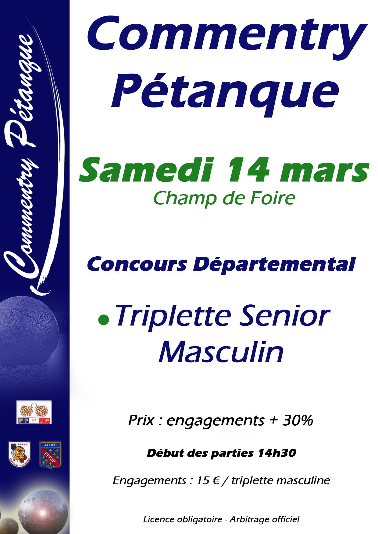 CONCOURS DU 14 MARS