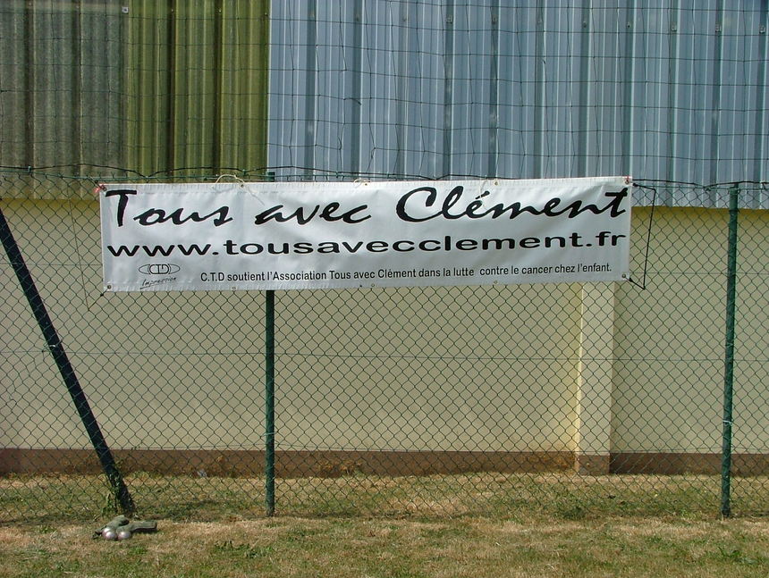 le 21 / mai en faveur de " tous avec CLEMENT " concours de pétanque