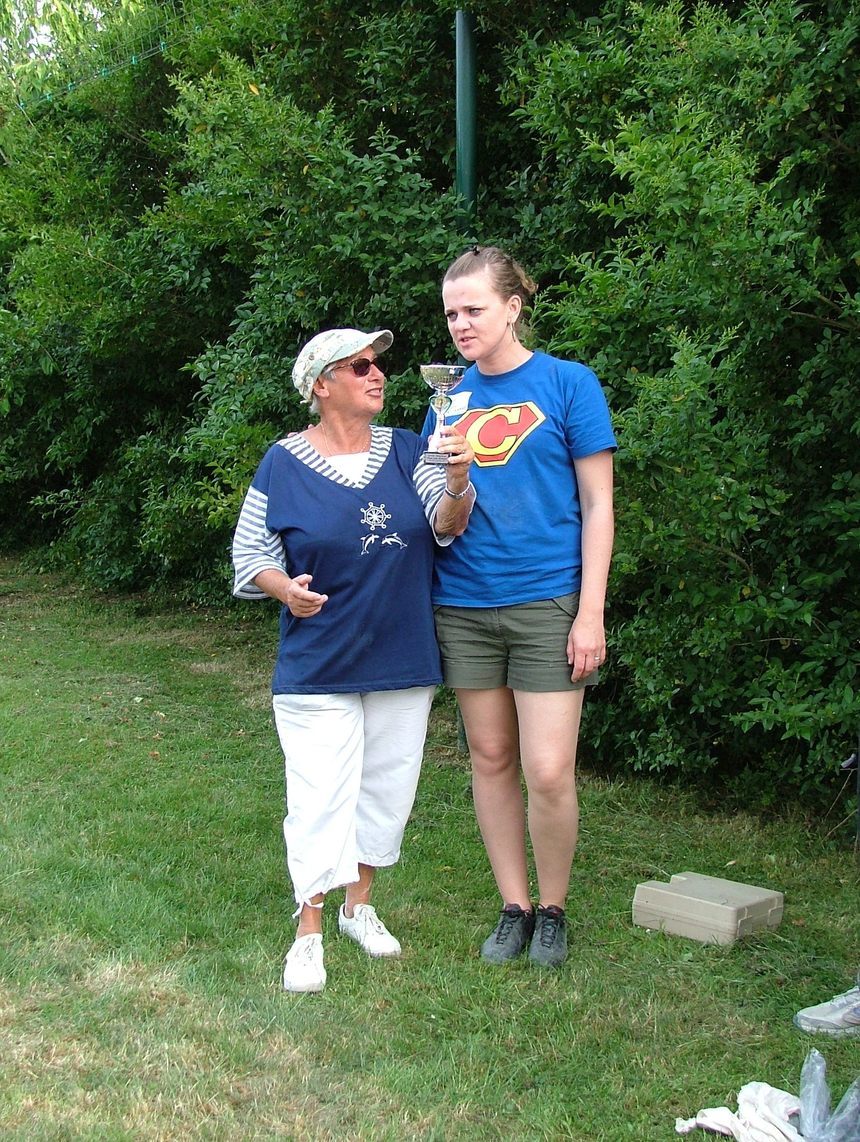 Solange photo souvenir avec Lucie