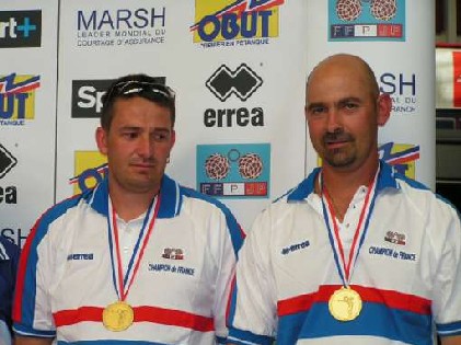 LEBOURSICAUD-ROCHER CHAMPIONS DE FRANCE DOUBLETTE 2005 LEBOURSICAUD-ROCHER CHAMPIONS DE FRANCE DOUBLETTE 2005