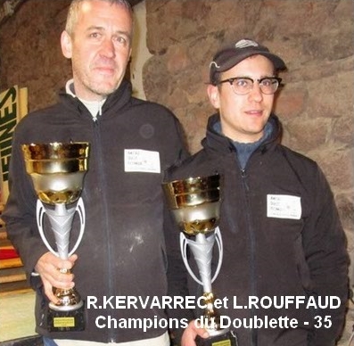 CHAMPIONNAT DOUBLETTE CHAMPIONNAT DOUBLETTE