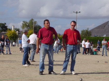 S.LEBONNIEC ET P.LEVEQUE CHAMPIONS DOUBLETTES 2006 S.LEBONNIEC ET P.LEVEQUE CHAMPIONS DOUBLETTES 2006