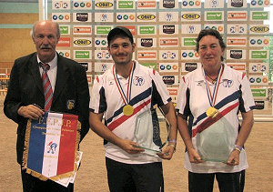 CHAMPIONNAT DE FRANCE DOUBLETTE MIXTE CHAMPIONNAT DE FRANCE DOUBLETTE MIXTE
