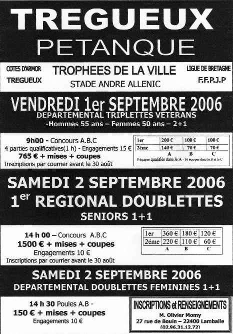 REGIONAL DE TREGUEUX REGIONAL DE TREGUEUX