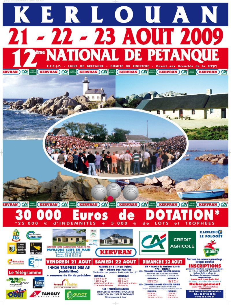 NATIONAL DE KERLOUAN NATIONAL DE KERLOUAN