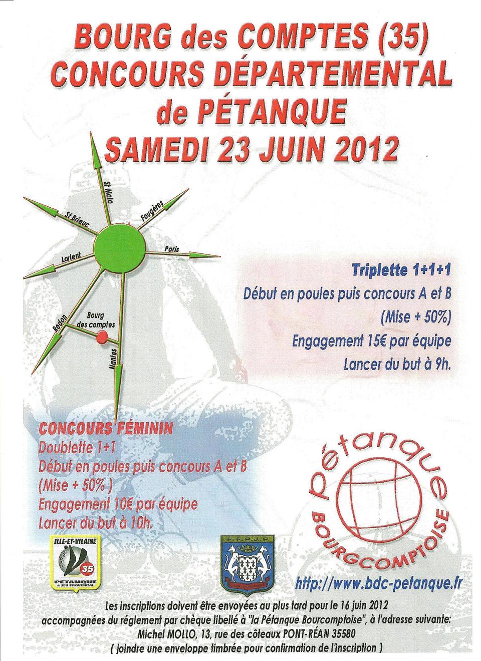 GRAND PRIX DE BOURG DES COMPTES GRAND PRIX DE BOURG DES COMPTES