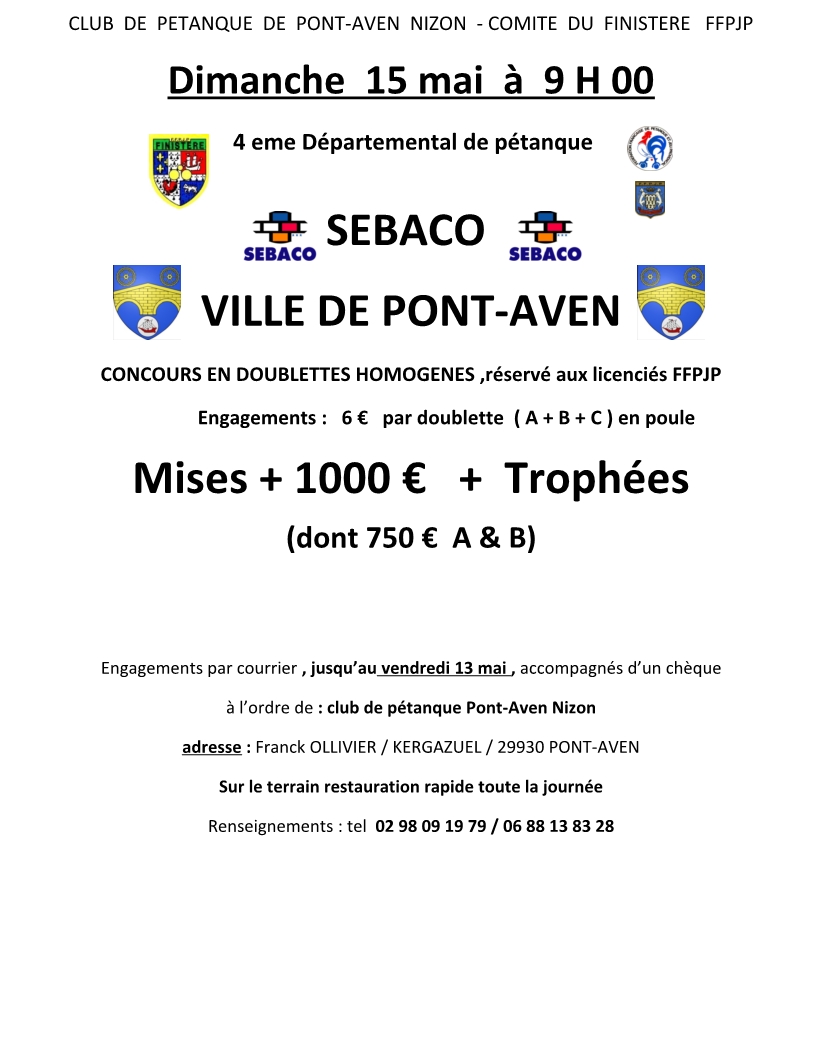 ANNONCE CONCOURS ANNONCE CONCOURS