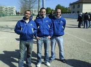 championnat du Rhône triplettes hommes 2010 Bron Terraillon