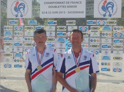 Championnat de France Doublette Seniors 2013