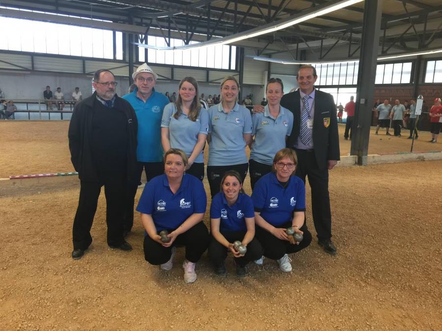 Résultats championnat du Rhône Triplette Féminin -samedi  8 & dimanche 9 Avril 2017 Résultats championnat du Rhône Triplette Féminin -samedi  8 & dimanche 9 Avril 2017