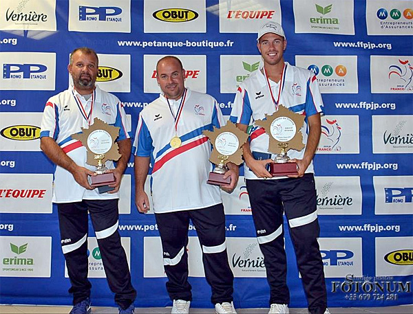 Championnat de France 2017 Triplettes Masculins les 02 & 03 septembre au Mont St Michel (50)