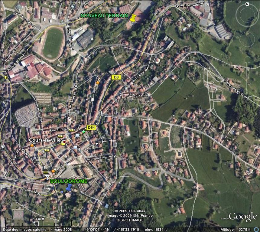 NOUVEAU TERRAIN ET BOULODROME DU PETANQUE CLUB DE COURS LA VILLE NOUVEAU TERRAIN ET BOULODROME DU PETANQUE CLUB DE COURS LA VILLE