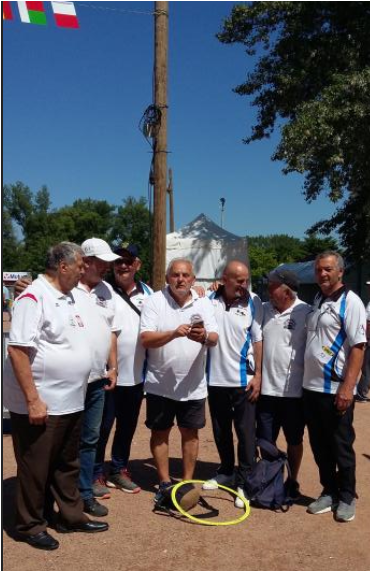 Résultats des coursiauds  au 5ème National des Bords de Loire Triplette vétérans 24 mai 2018 concours B