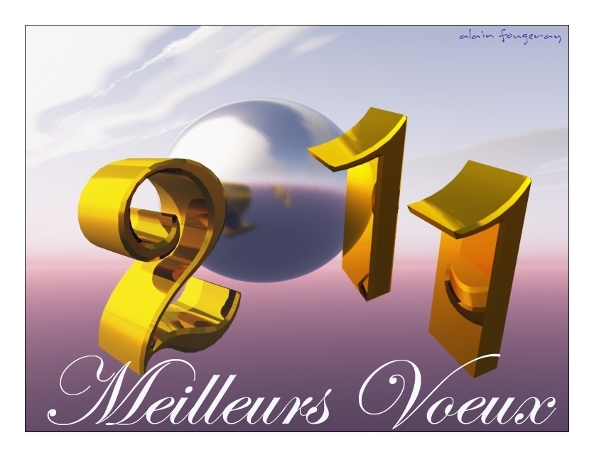 Bonne Année 2011à toutes et tous