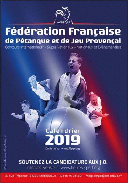 CALENDRIER 2019 CLIQUER