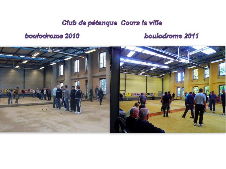 Boulodrome de Cours la ville