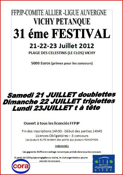 Festival de vichy 2012