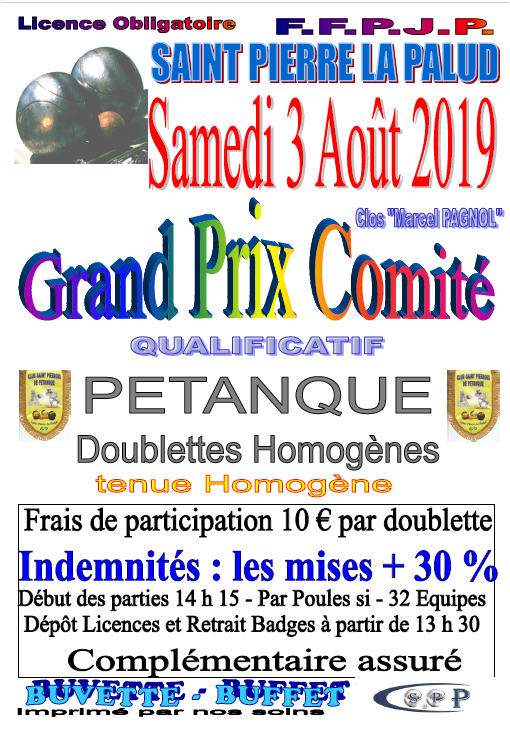 Qualificatif GP COM Samedi 03/08/19 Saint Pierre La Palud Qualificatif GP COM Samedi 03/08/19 Saint Pierre La Palud