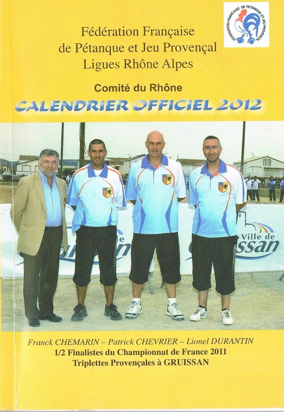 Inscription Championnat du RHÔNE TRIPLETTE MIXTE 2012