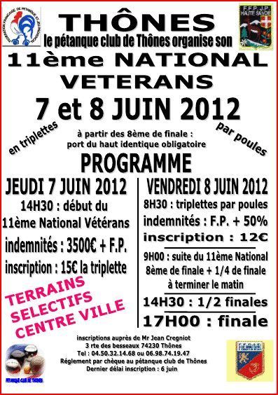 National vétérans de Thônes National vétérans de Thônes