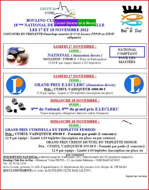 Annonce  National bar le duc Annonce  National bar le duc